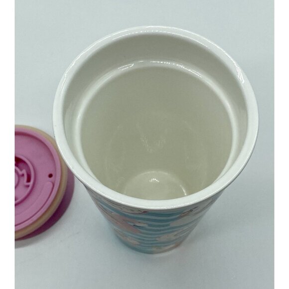 Summer Coffee Drink Tumbler Featuring Curvy Women w Pool Floats Body Positivity - Picture 6 of 7